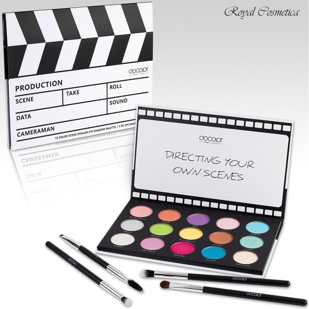 Docolor Scene Stealer  EyeShadow w/ Brushes